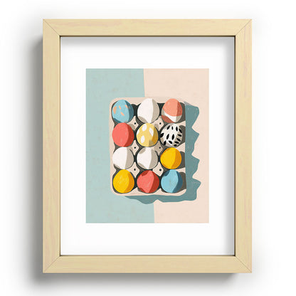 Easter Egg Carton Framed Art Print Gallery Image 69