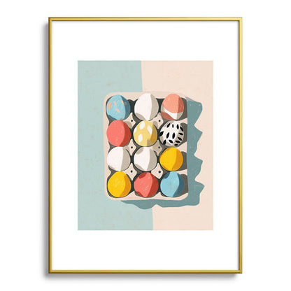 Easter Egg Carton Framed Art Print Gallery Image 91