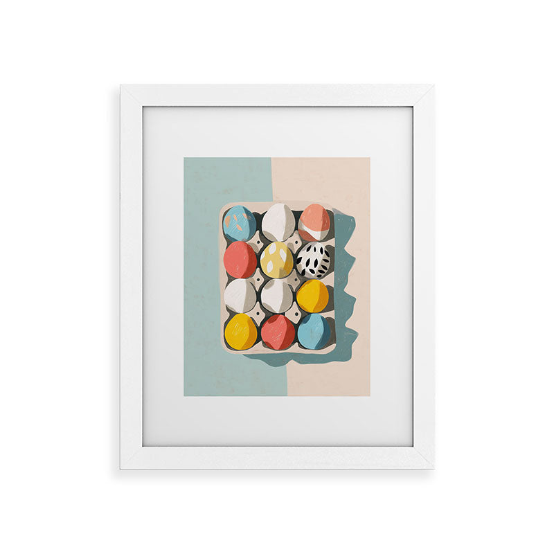 Easter Egg Carton Framed Art Print Gallery Image 54