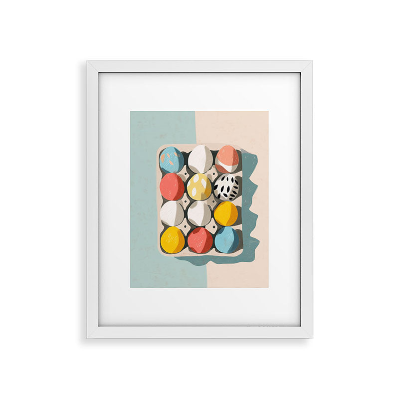 Easter Egg Carton Framed Art Print Gallery Image 23