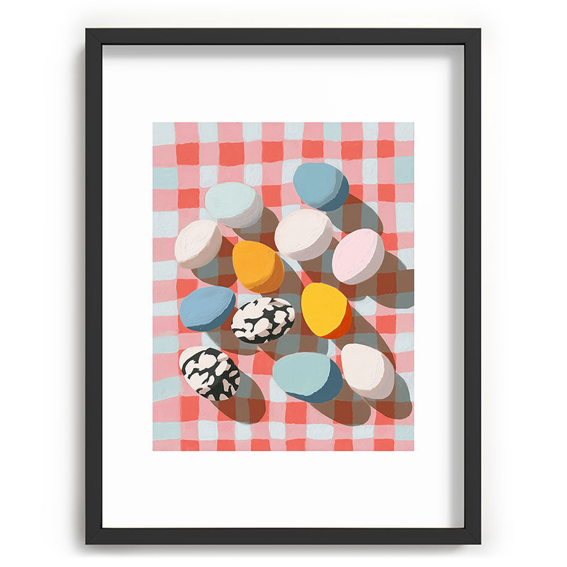 Easter Picnic Eggs Framed Art Print Gallery Image 60