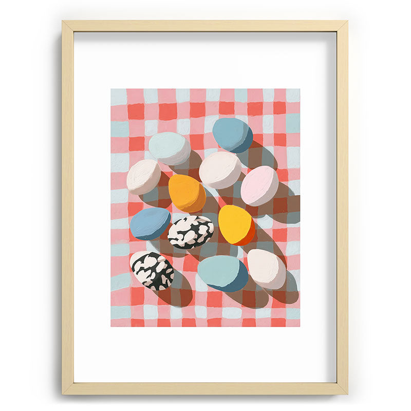 Easter Picnic Eggs Framed Art Print Gallery Image 72