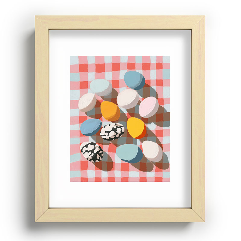 Easter Picnic Eggs Framed Art Print Gallery Image 70