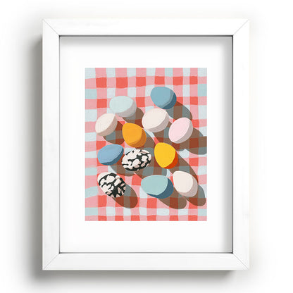 Easter Picnic Eggs Framed Art Print Gallery Image 75