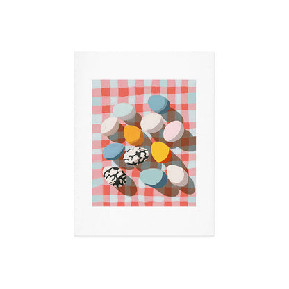 Easter Picnic Eggs Art Print Gallery Image 6