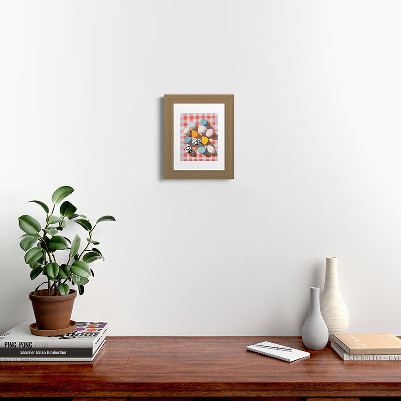 Easter Picnic Eggs Framed Art Print Gallery Image 37