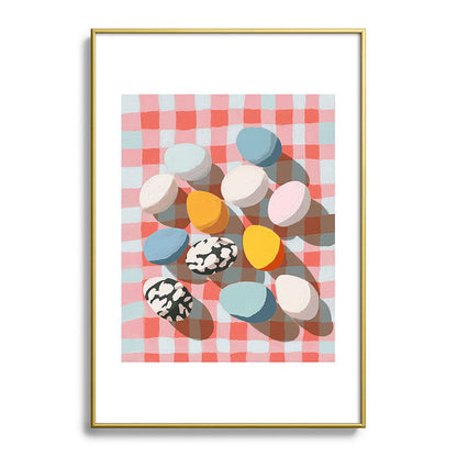 Easter Picnic Eggs Framed Art Print Gallery Image 90
