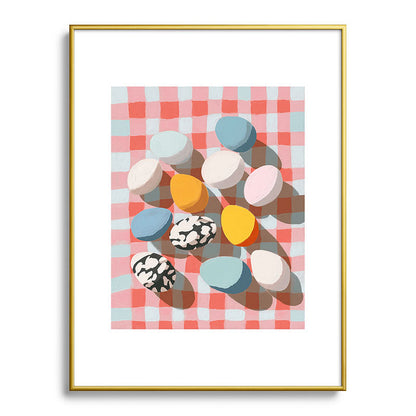 Easter Picnic Eggs Framed Art Print Gallery Image 91