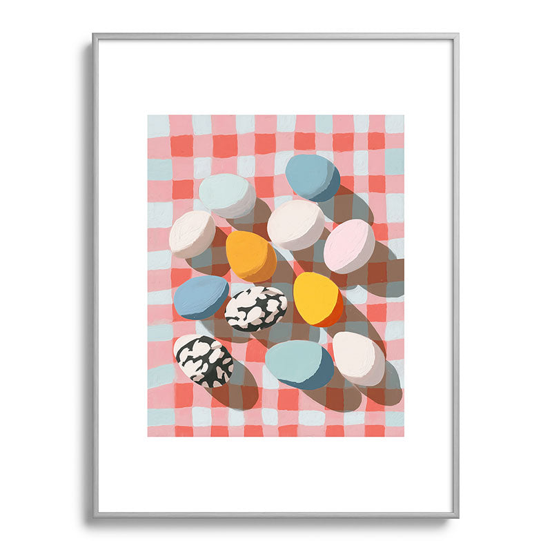Easter Picnic Eggs Framed Art Print Gallery Image 99