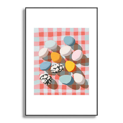 Easter Picnic Eggs Framed Art Print Gallery Image 86