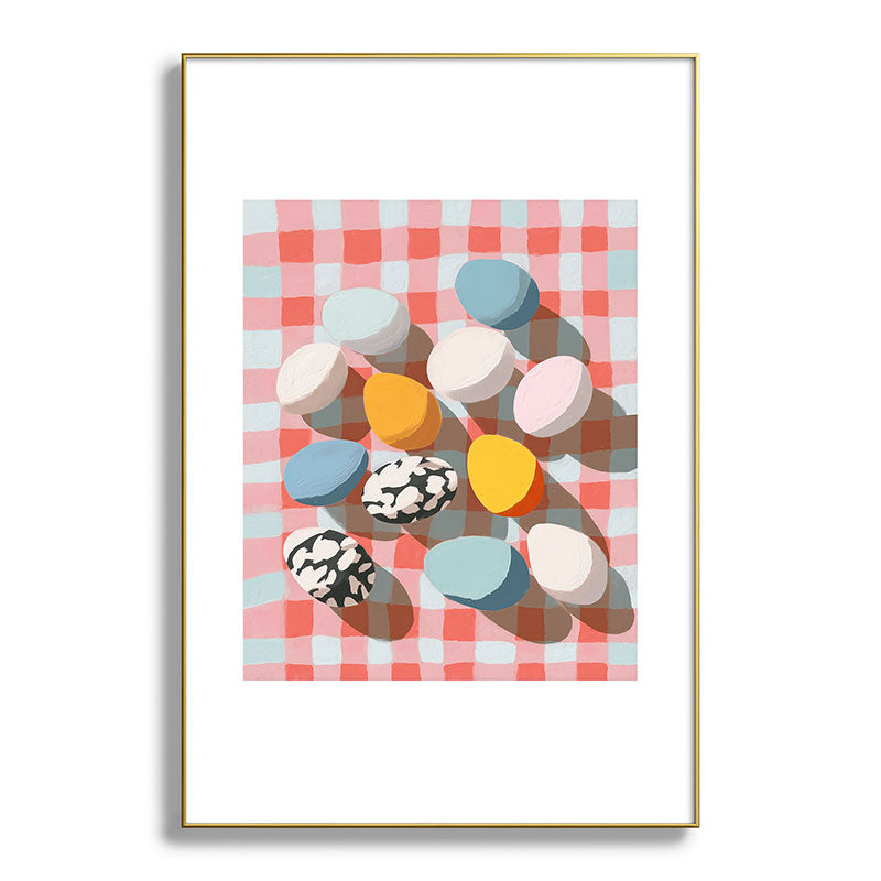 Easter Picnic Eggs Framed Art Print Gallery Image 93