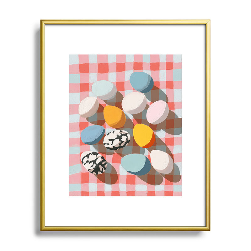 Easter Picnic Eggs Framed Art Print Gallery Image 89