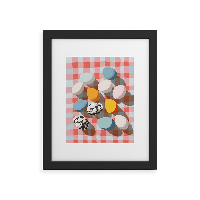 Easter Picnic Eggs Framed Art Print Gallery Image 34