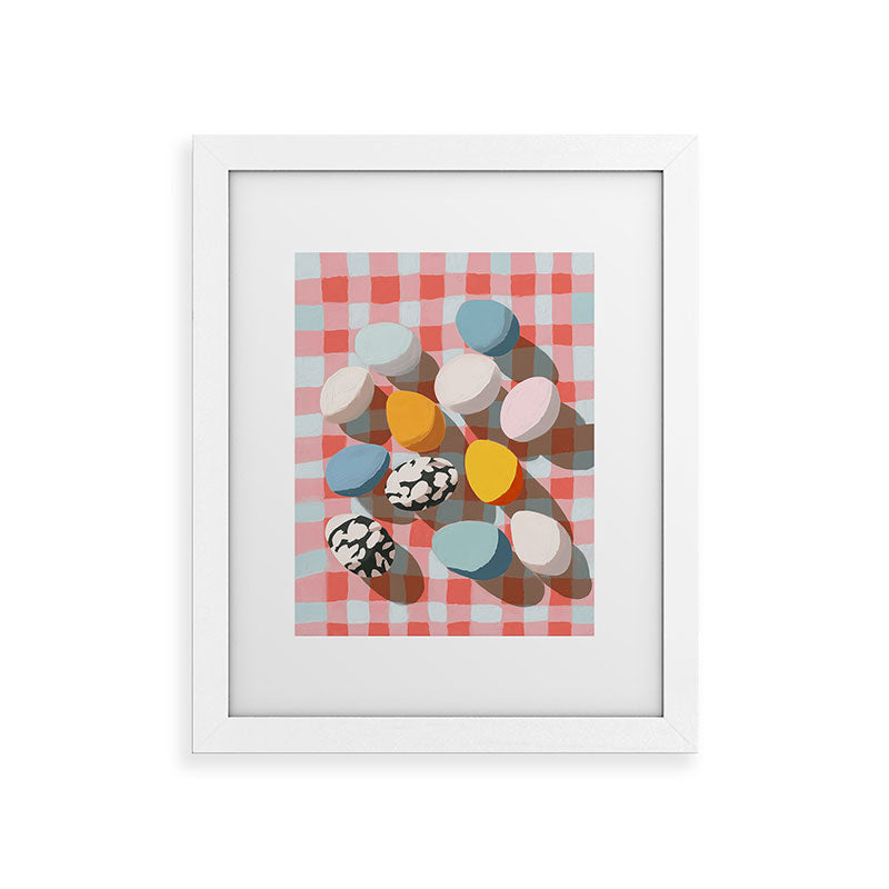 Easter Picnic Eggs Framed Art Print Gallery Image 55