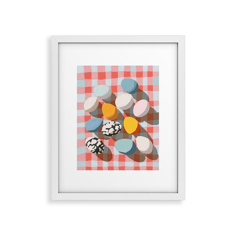 Easter Picnic Eggs Framed Art Print Gallery Image 25