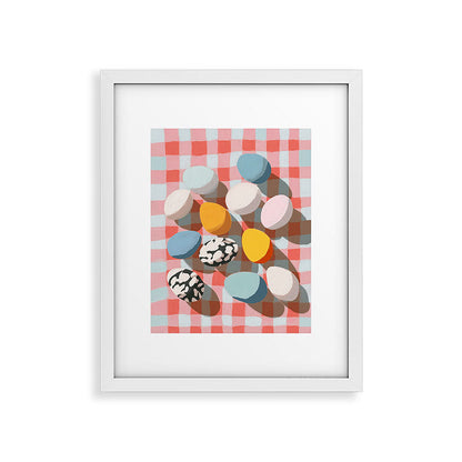 Easter Picnic Eggs Framed Art Print Gallery Image 25