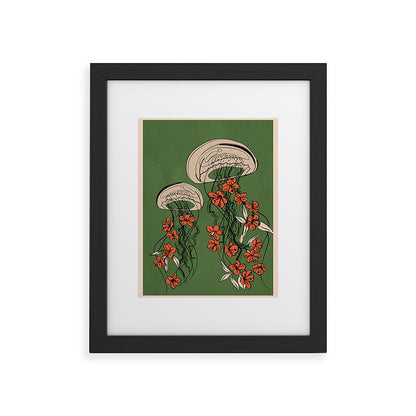 Floral Jellyfishes 2 Framed Art Print Gallery Image 34