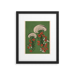 Floral Jellyfishes 2 Framed Art Print Gallery Image 1