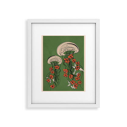 Floral Jellyfishes 2 Framed Art Print Gallery Image 25