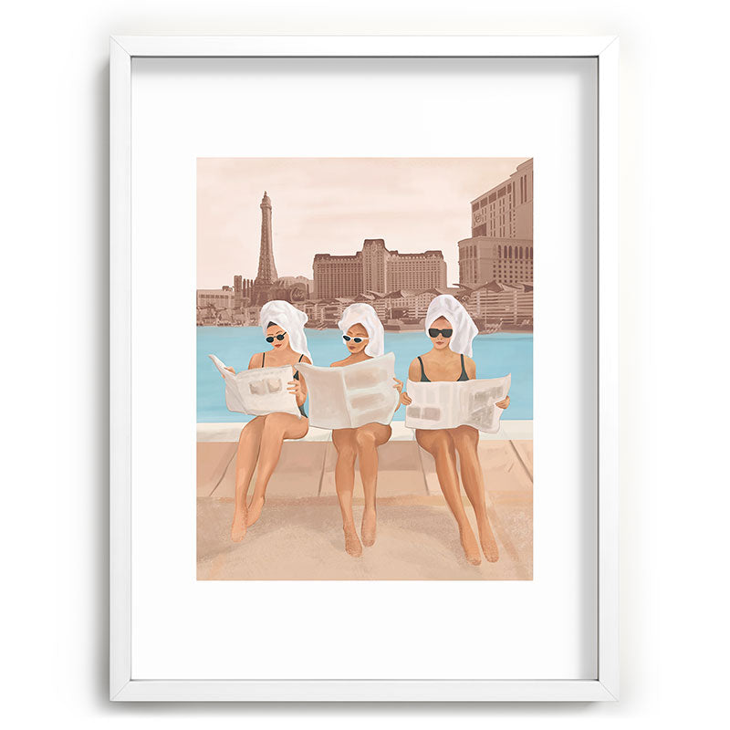 Hotel Morning Framed Art Print Gallery Image 79