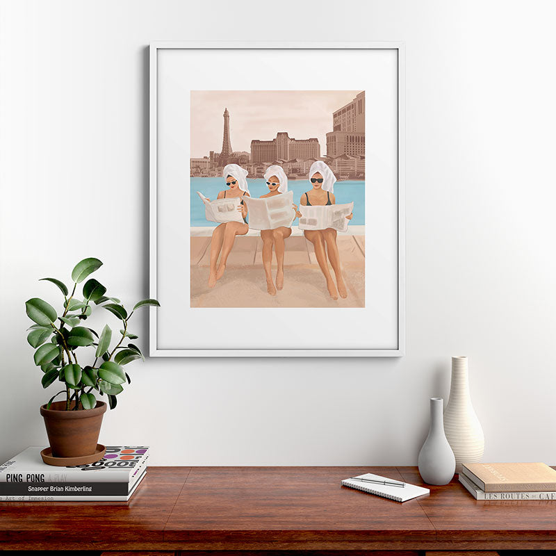 Hotel Morning Framed Art Print Gallery Image 28