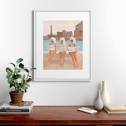Hotel Morning Framed Art Print Gallery Image 28