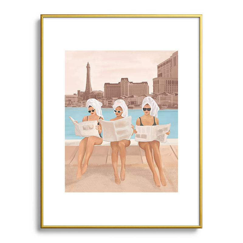 Hotel Morning Framed Art Print Gallery Image 91