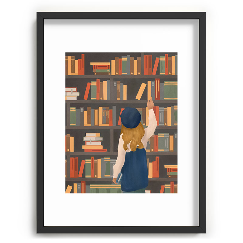 Library Love Framed Art Print Gallery Image 60