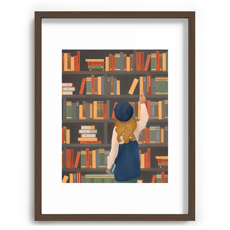 Library Love Framed Art Print Gallery Image 66