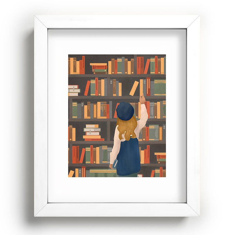 Library Love Framed Art Print Gallery Image 76