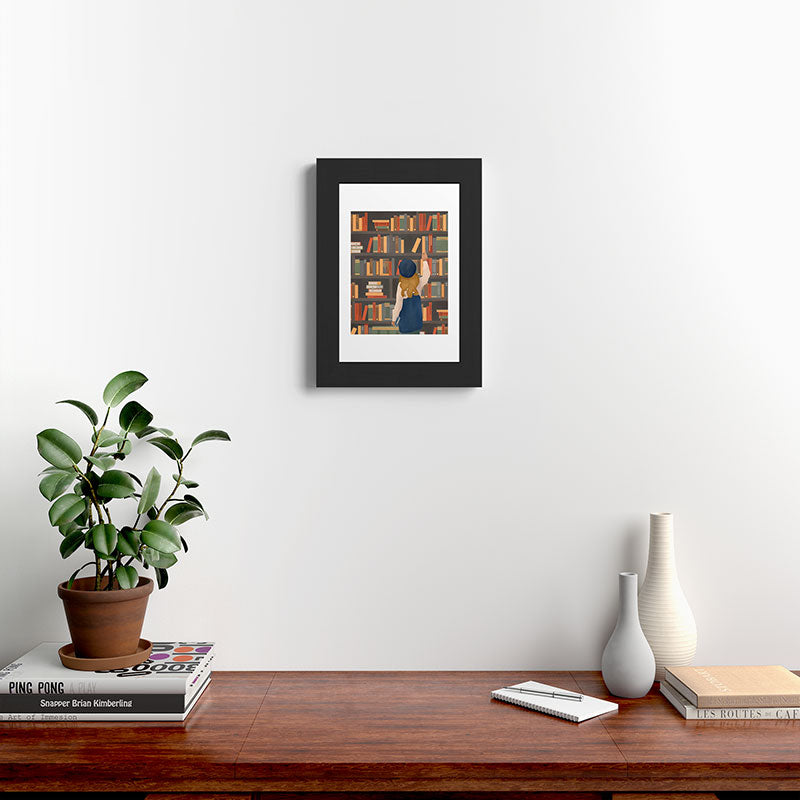 Library Love Framed Art Print Gallery Image 31