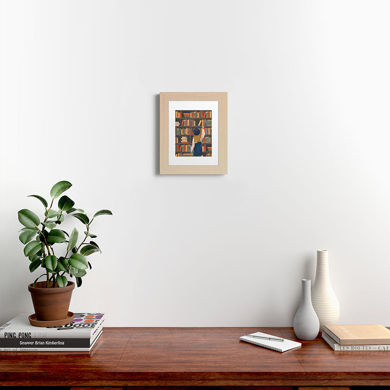 Library Love Framed Art Print Gallery Image 44