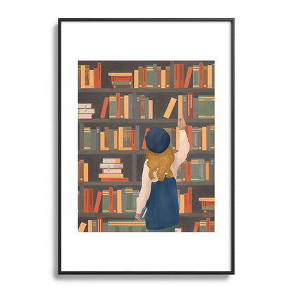 Library Love Framed Art Print Gallery Image 83