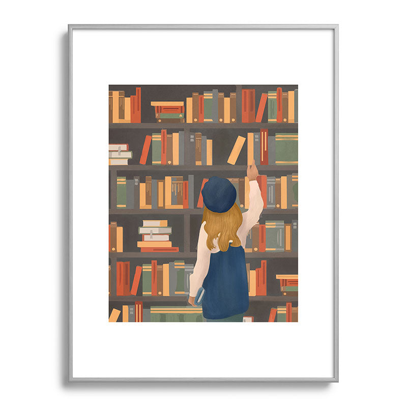 Library Love Framed Art Print Gallery Image 99