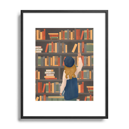 Library Love Framed Art Print Gallery Image 82