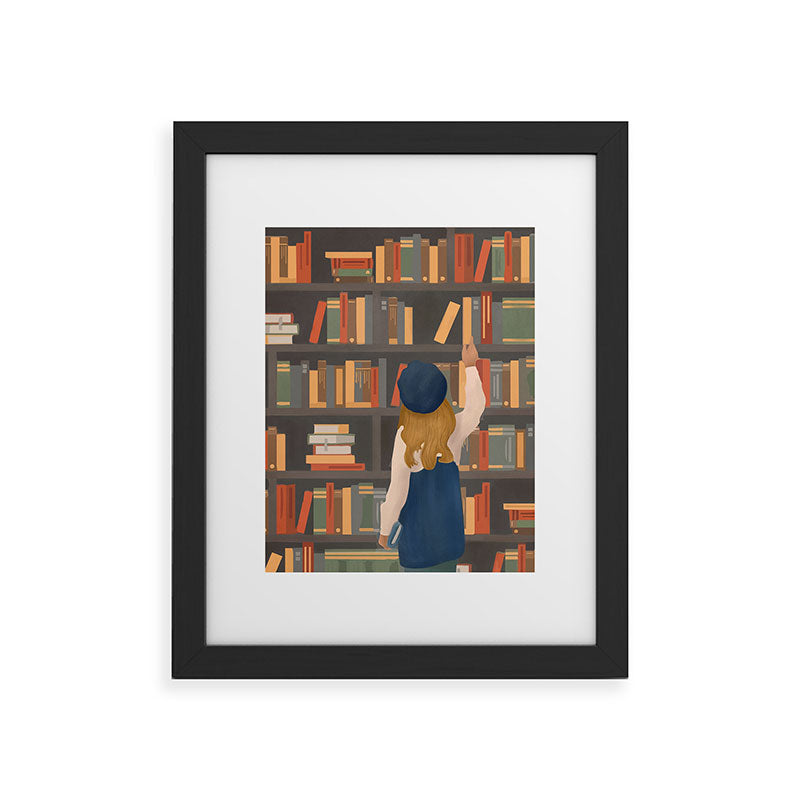 Library Love Framed Art Print Gallery Image 34