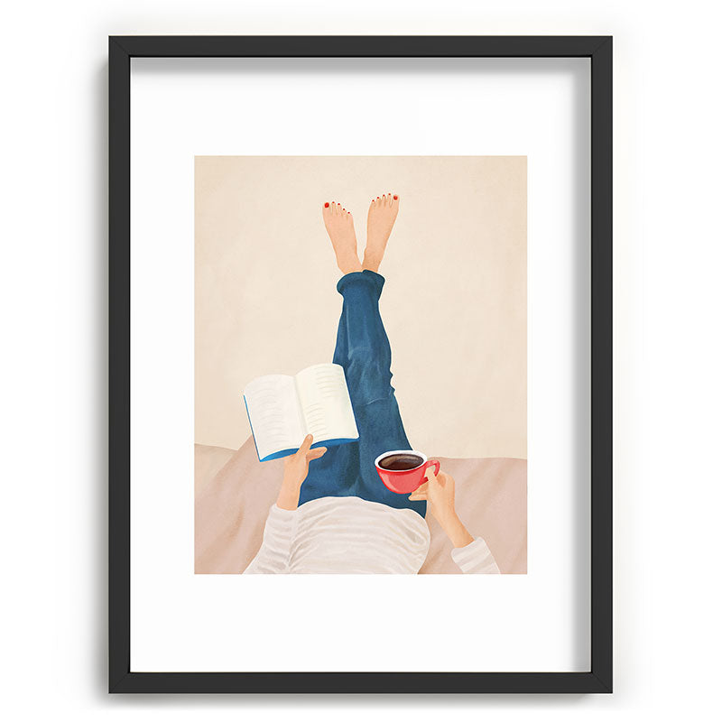 Morning Read Framed Art Print Gallery Image 61