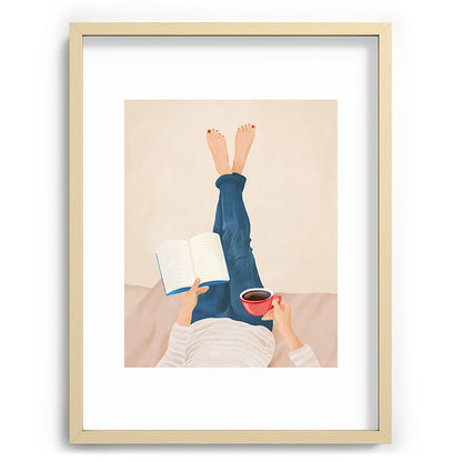 Morning Read Framed Art Print Gallery Image 72