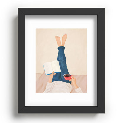 Morning Read Framed Art Print Gallery Image 58