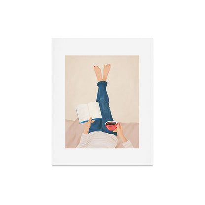 Morning Read Art Print Gallery Image 5
