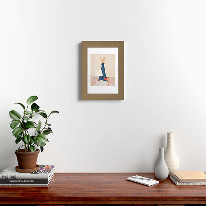 Morning Read Framed Art Print Gallery Image 38