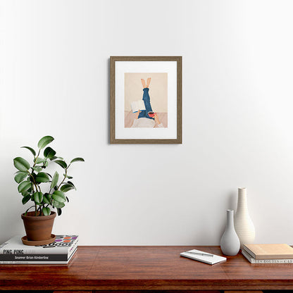 Morning Read Framed Art Print Gallery Image 39