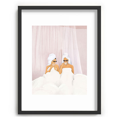 Morning with a friend Framed Art Print Gallery Image 60