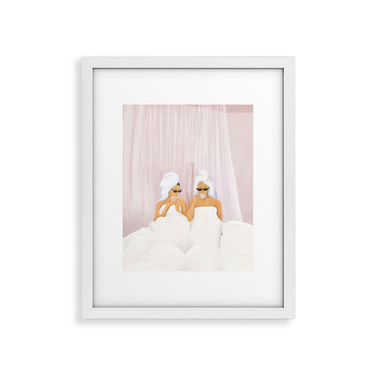 Morning with a friend Framed Art Print Gallery Image 26
