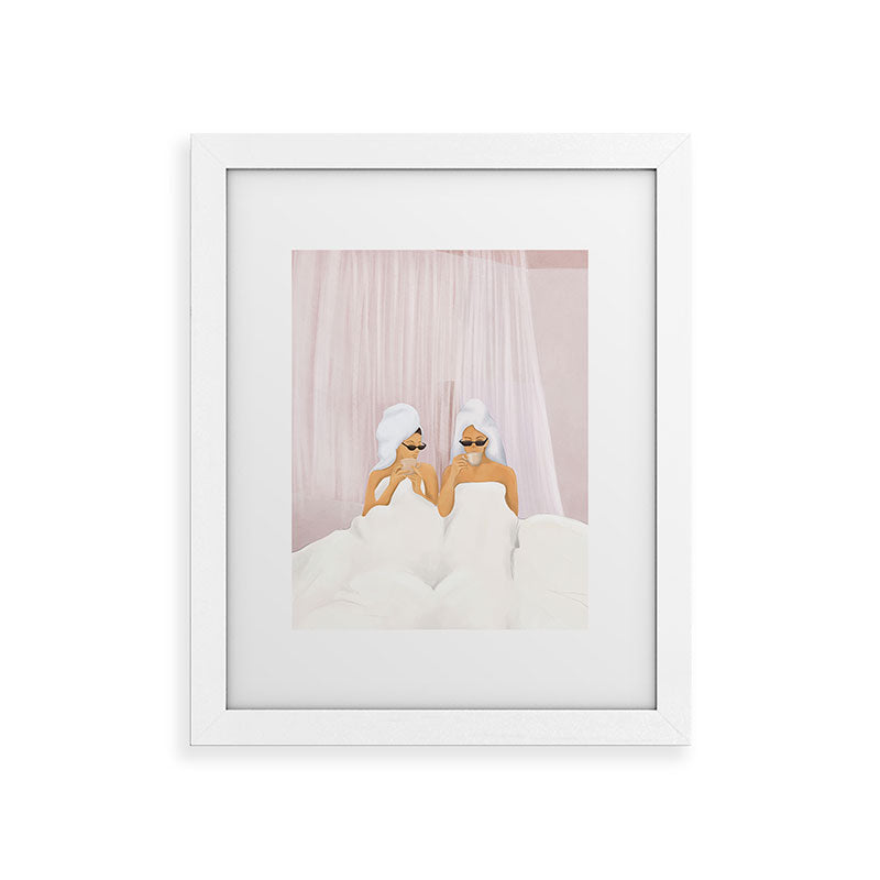 Morning with a friend Framed Art Print Gallery Image 55