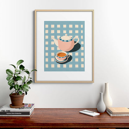 Picnic Tea Framed Art Print Gallery Image 21