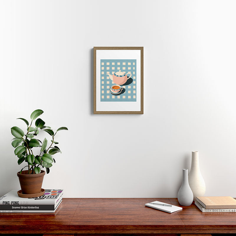 Picnic Tea Framed Art Print Gallery Image 10