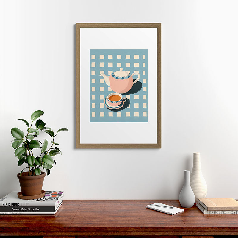 Picnic Tea Framed Art Print Gallery Image 41