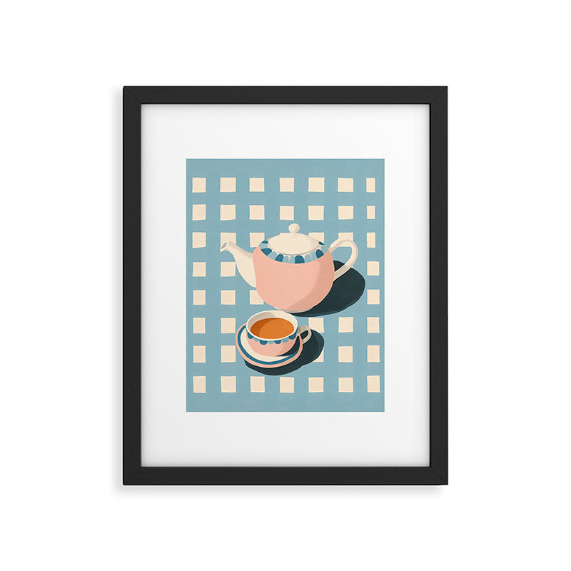 Picnic Tea Framed Art Print Gallery Image 5