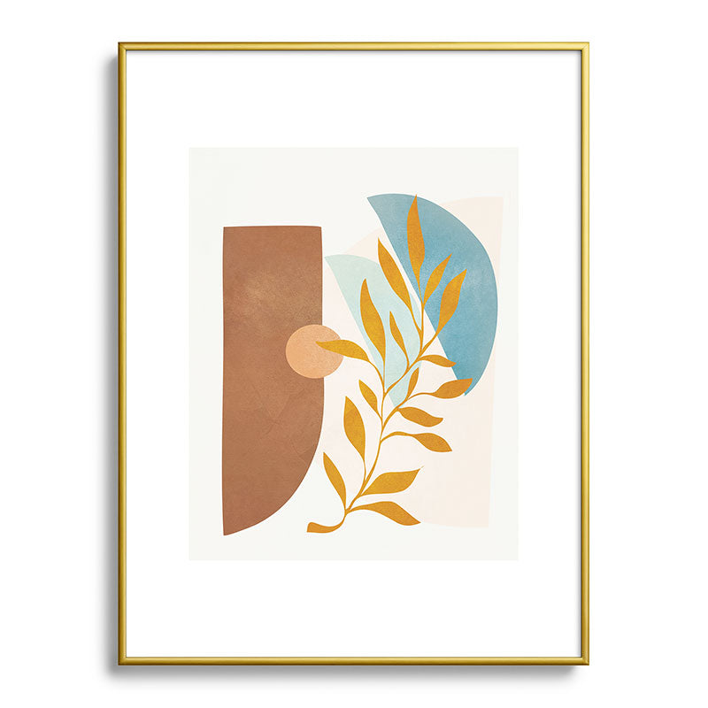 Soft Abstract Shapes 01 Framed Art Print Gallery Image 92